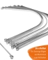 Preview: Training arch for bars with ø 32 mm, set of 10